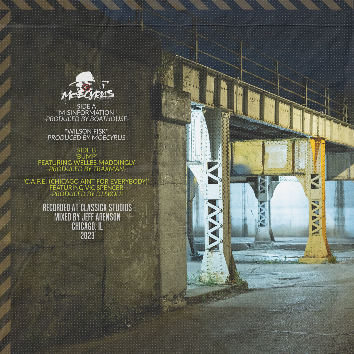 MOECYRUS 8" Lathe Cut Record