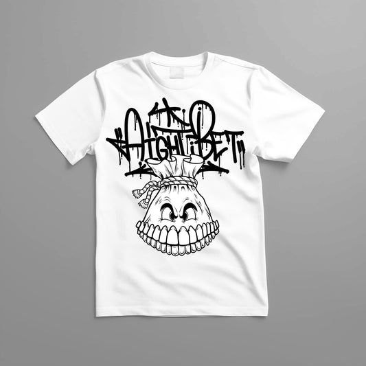 White T Money Bag Grimace